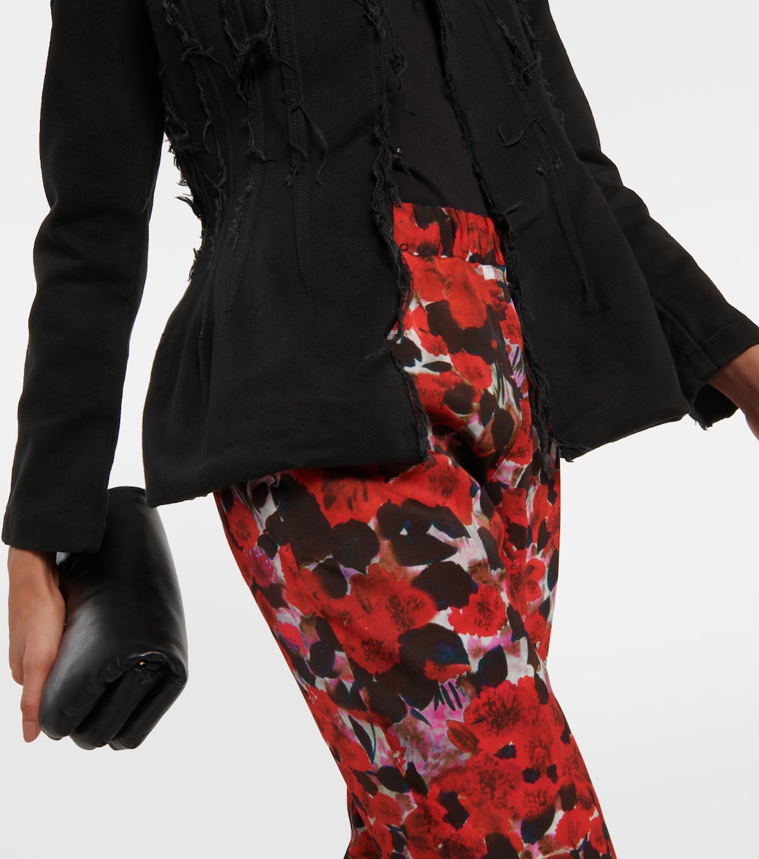 Pantaloni regular con stampa | Dries Van Noten