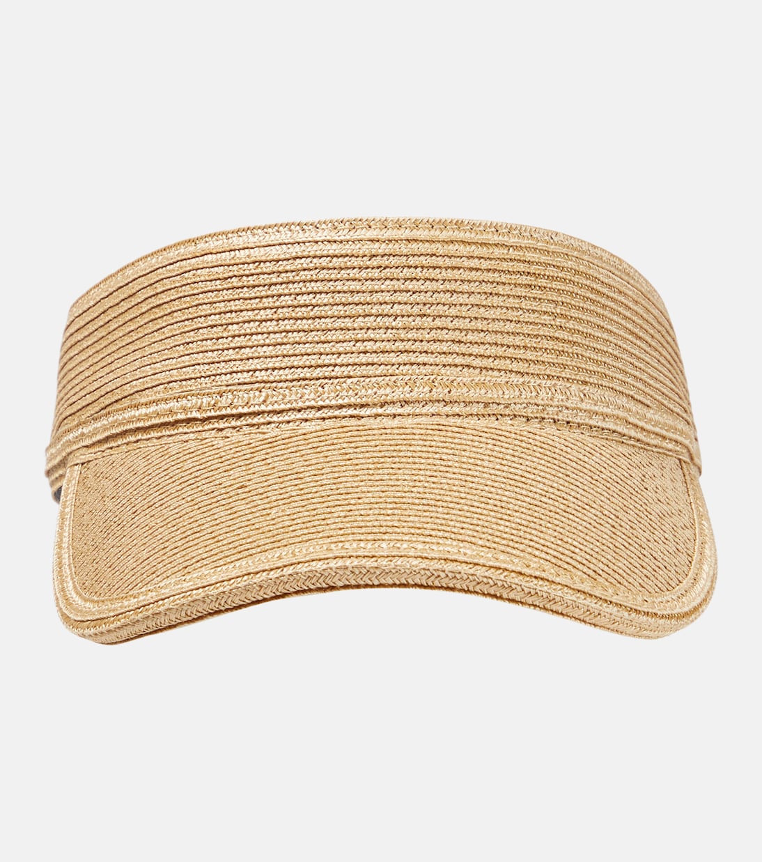 SAINT LAURENT Visiera in effetto raffia per stile giovane e trendy