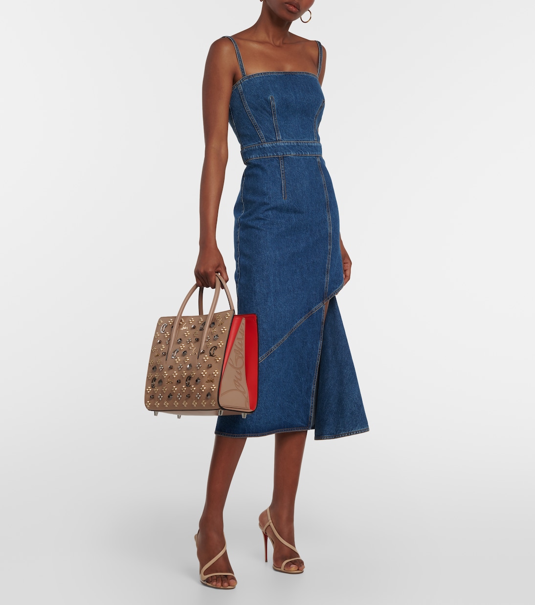 Verzierte Tote Paloma Medium aus Leder | Christian Louboutin