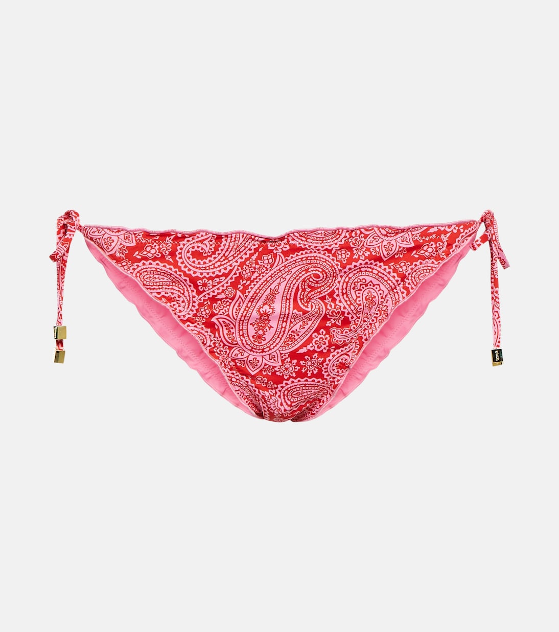 Tangier reversible ruffle triangle bikini bottom | Heidi Klein