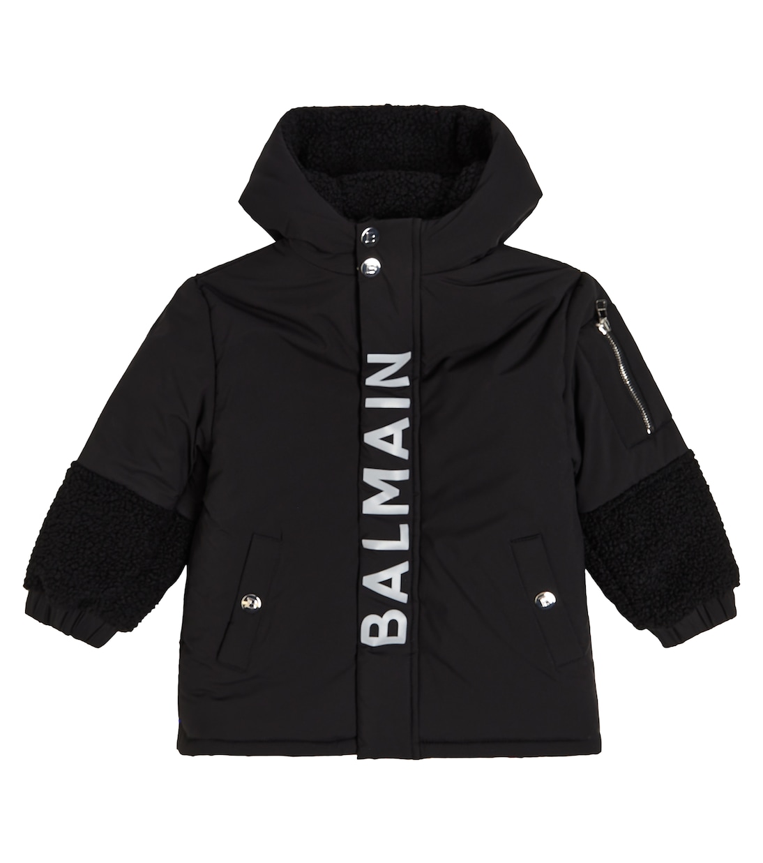 Logo puffer jacket | Balmain Kids