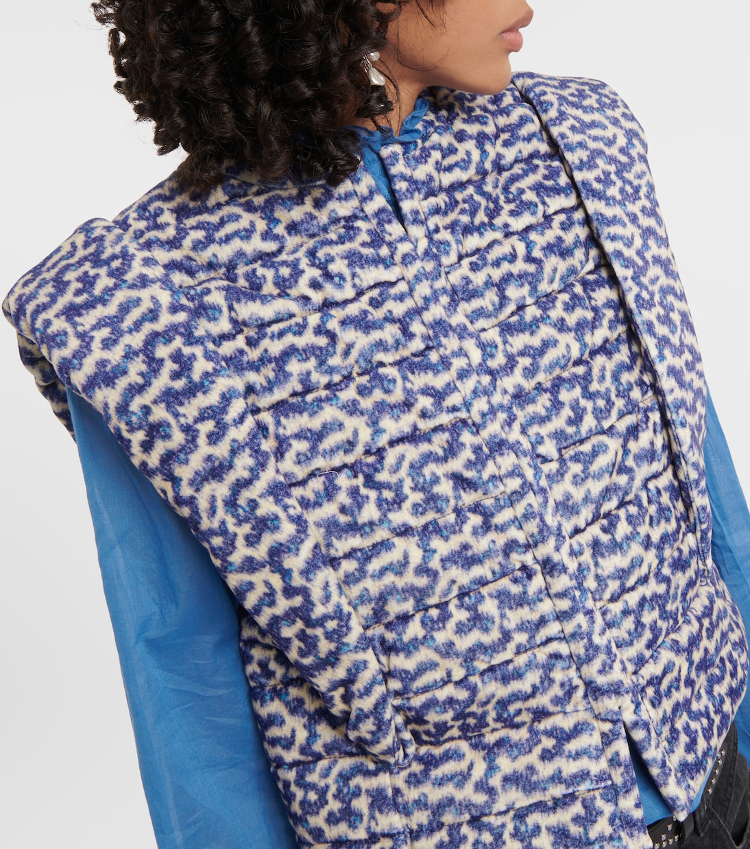 Chaleco Aziela de algodón estampado | Marant Etoile