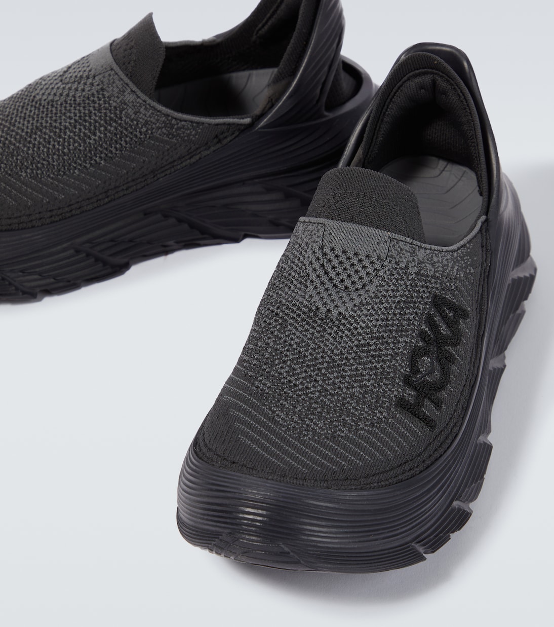 Restore TC slip on sneakers in black Hoka One One Mytheresa