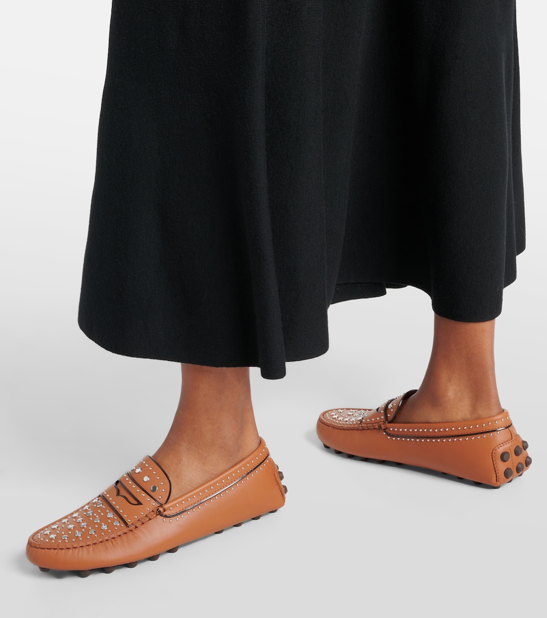Mocassini Gommino in pelle con borchie | Tod's