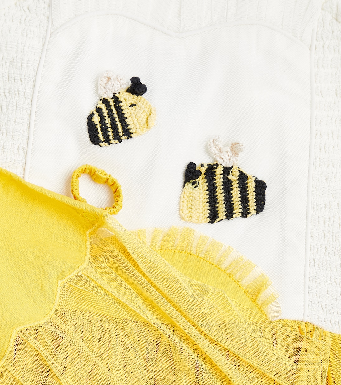 Verziertes Kleid mit Tüll | Stella McCartney Kids