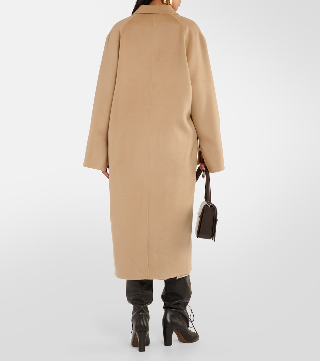 Oversize-Mantel aus Wolle | Toteme