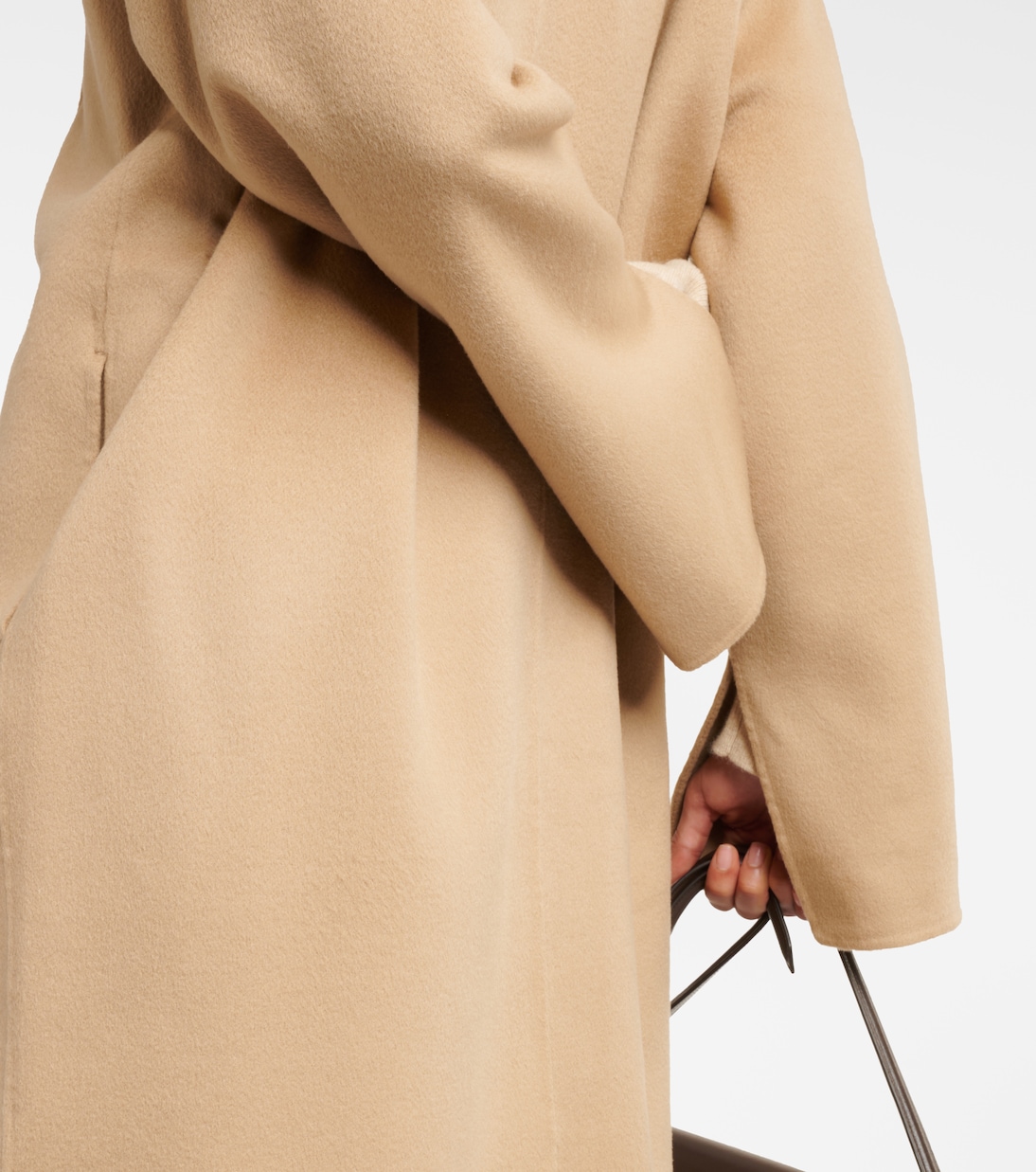 Oversize-Mantel aus Wolle | Toteme