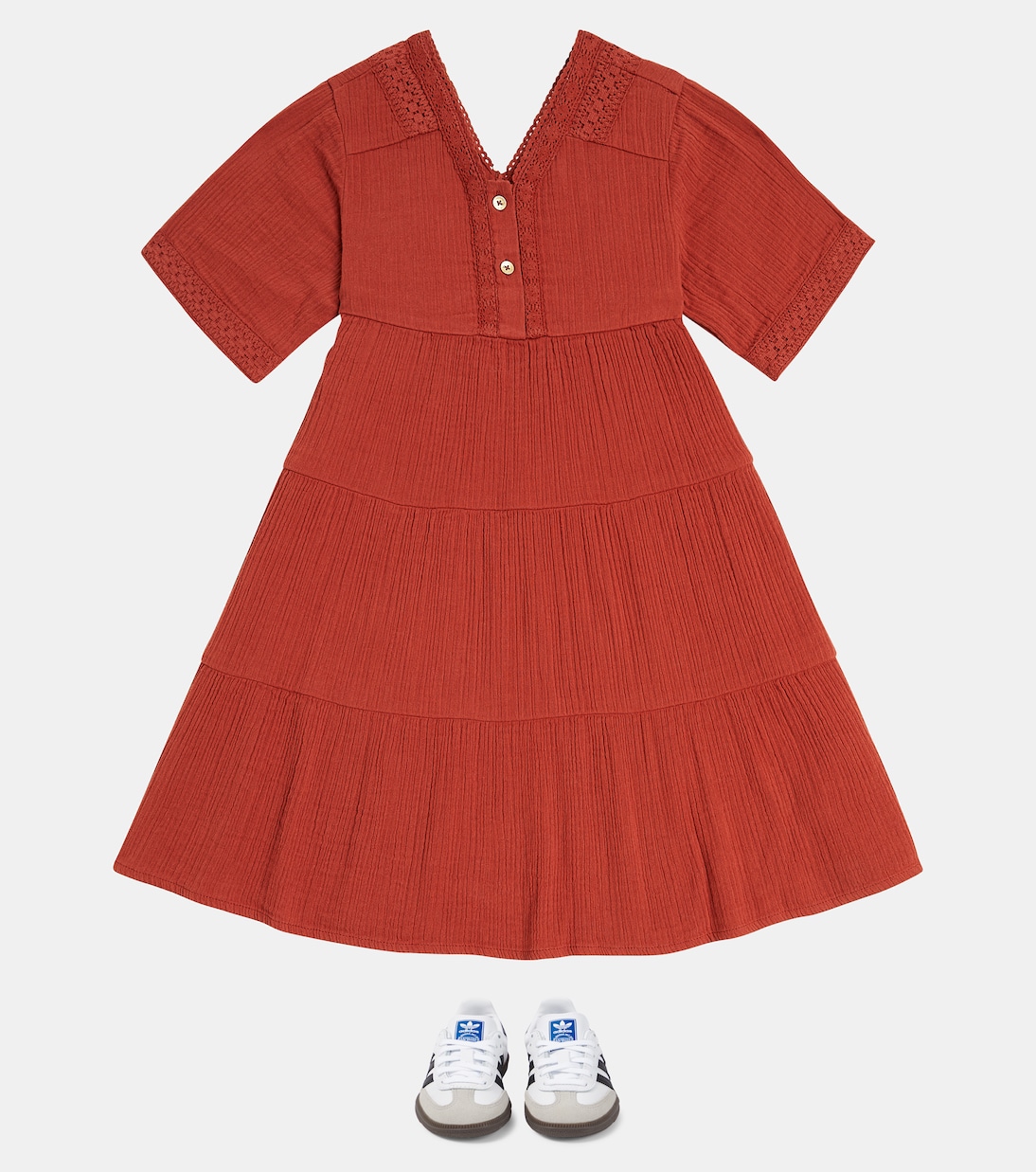 Kleid aus Baumwolle | Scotch & Soda Kids
