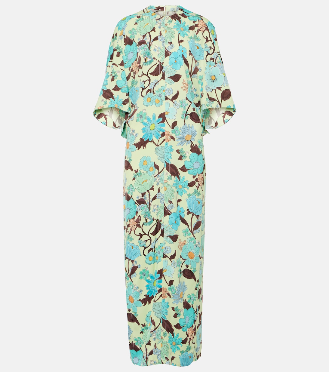 Vestido largo con capa | Stella McCartney
