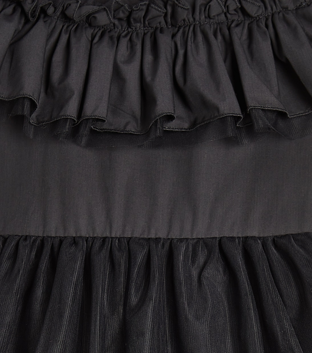 Kleid Abito Con Gala mit Tüll | Monnalisa