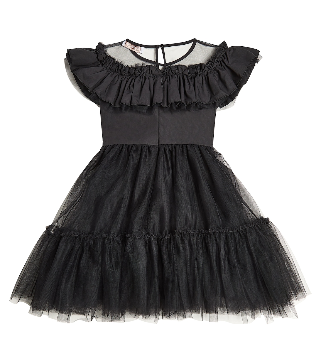 Kleid Abito Con Gala mit Tüll | Monnalisa