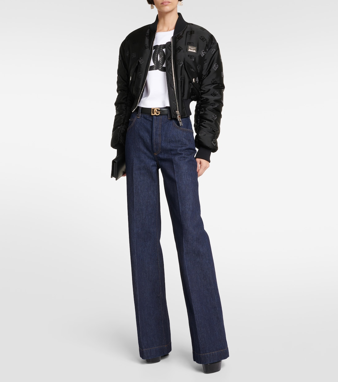 Jeans flared a vita alta | Dolce&Gabbana