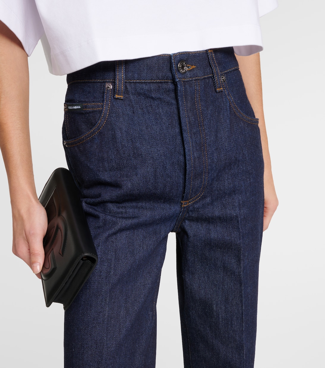 Jeans flared a vita alta | Dolce&Gabbana