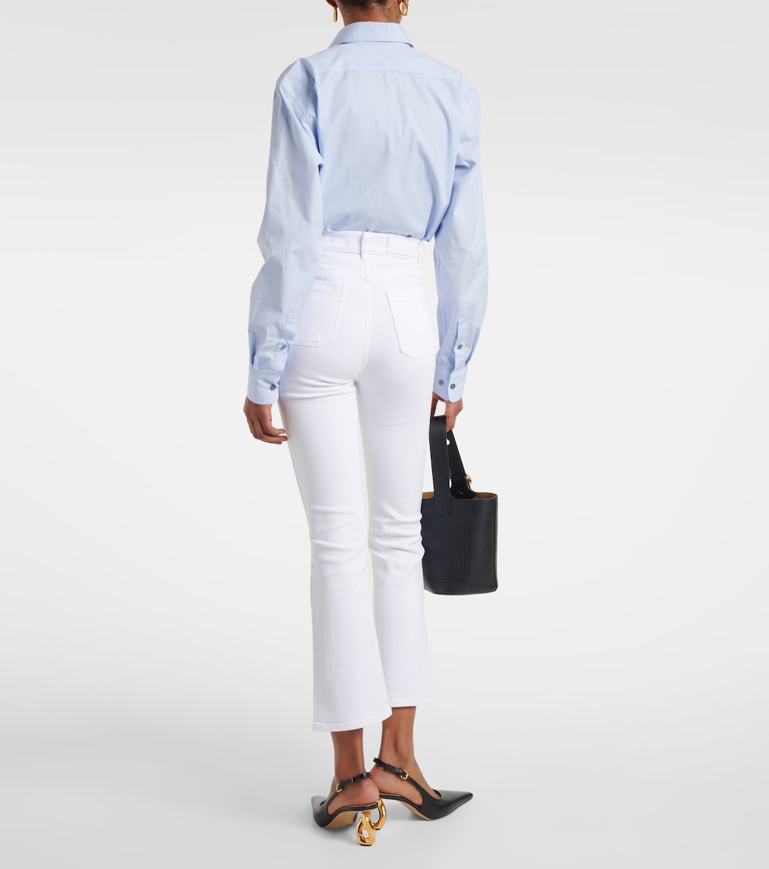 High-rise cropped flared jeans | 7 For All Mankind