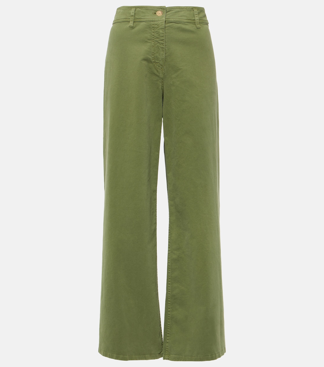 Pantalones Holgados de Algodón de Tiro Alto Megan por Nili Lotan para Jóvenes Modernos