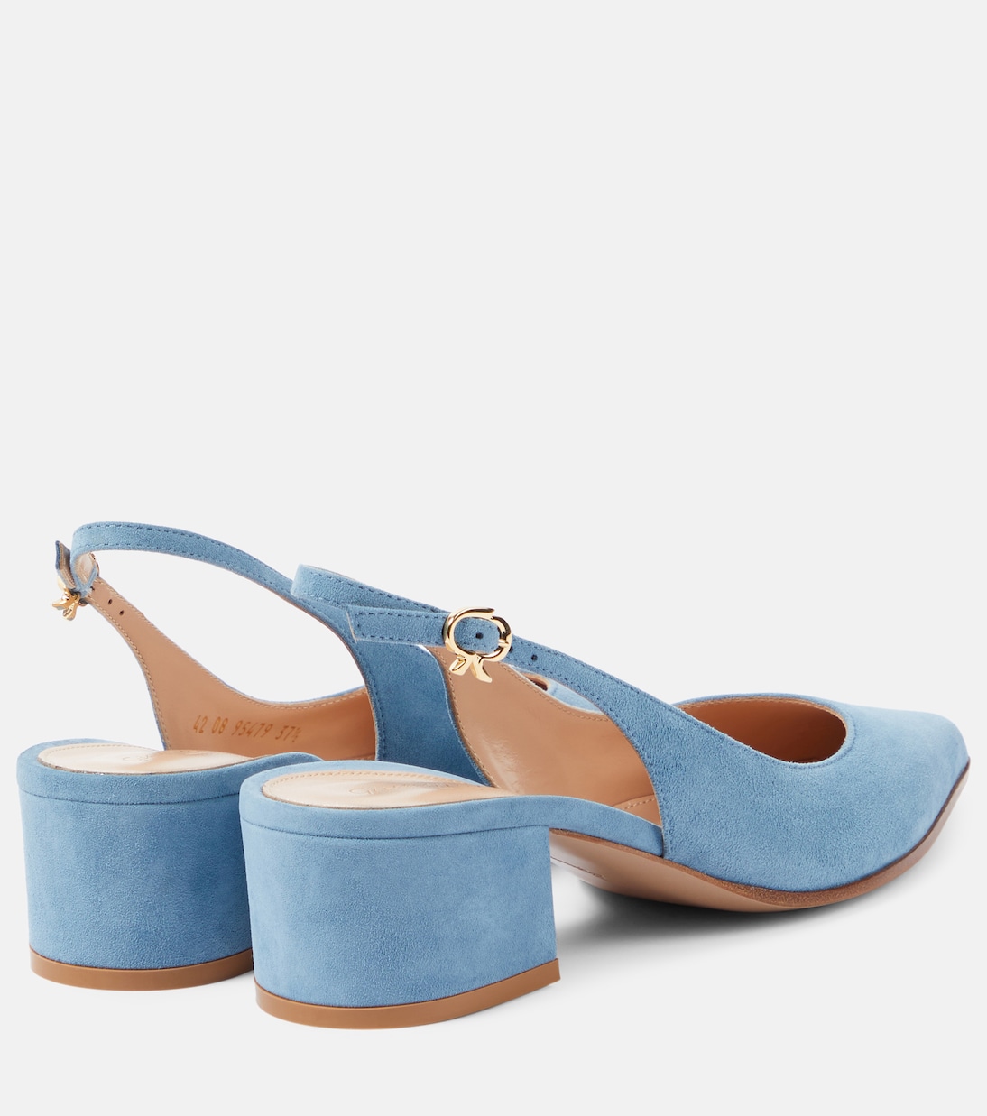 Pumps slingback Piper 45 in suede | Gianvito Rossi