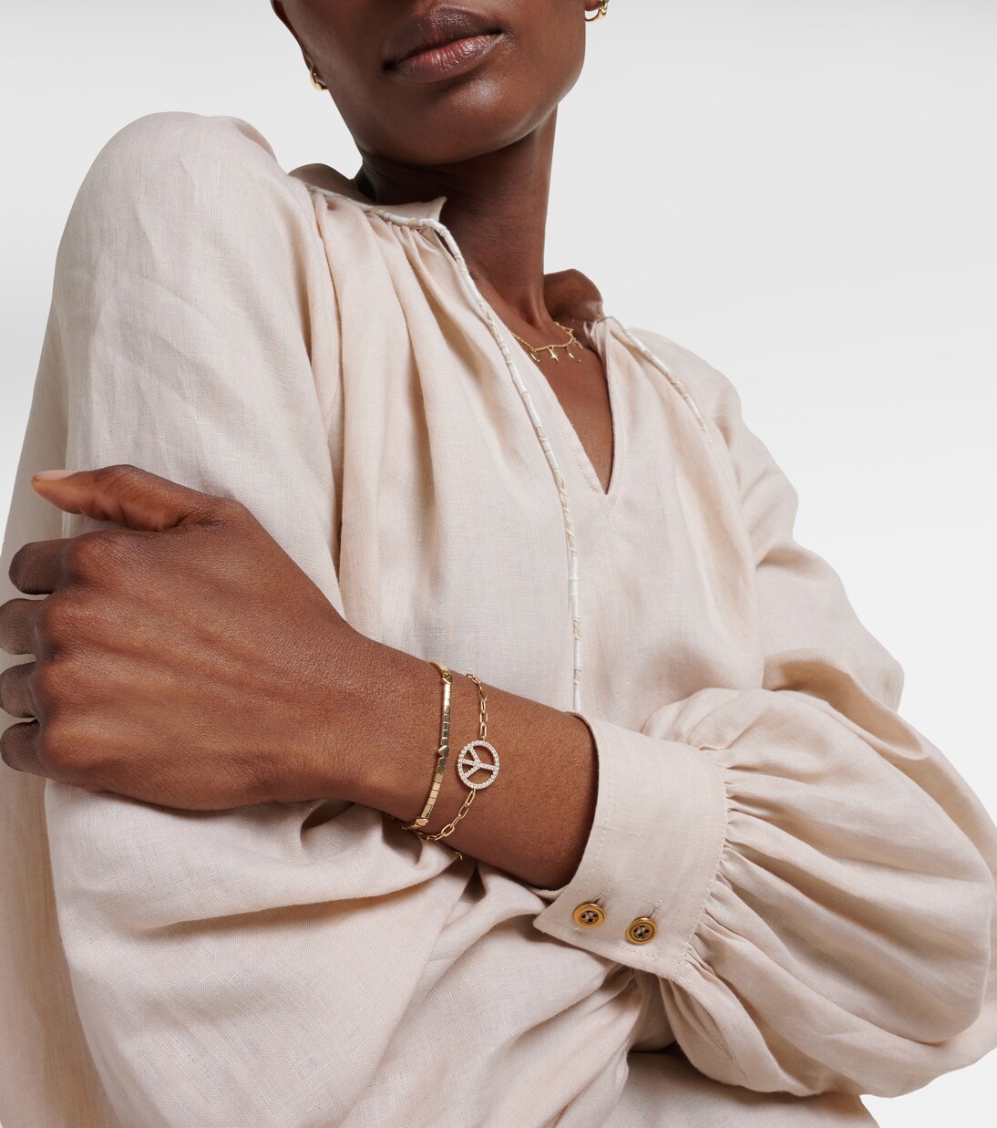 Bracciale Heart Pez in oro 14kt | Roxanne First