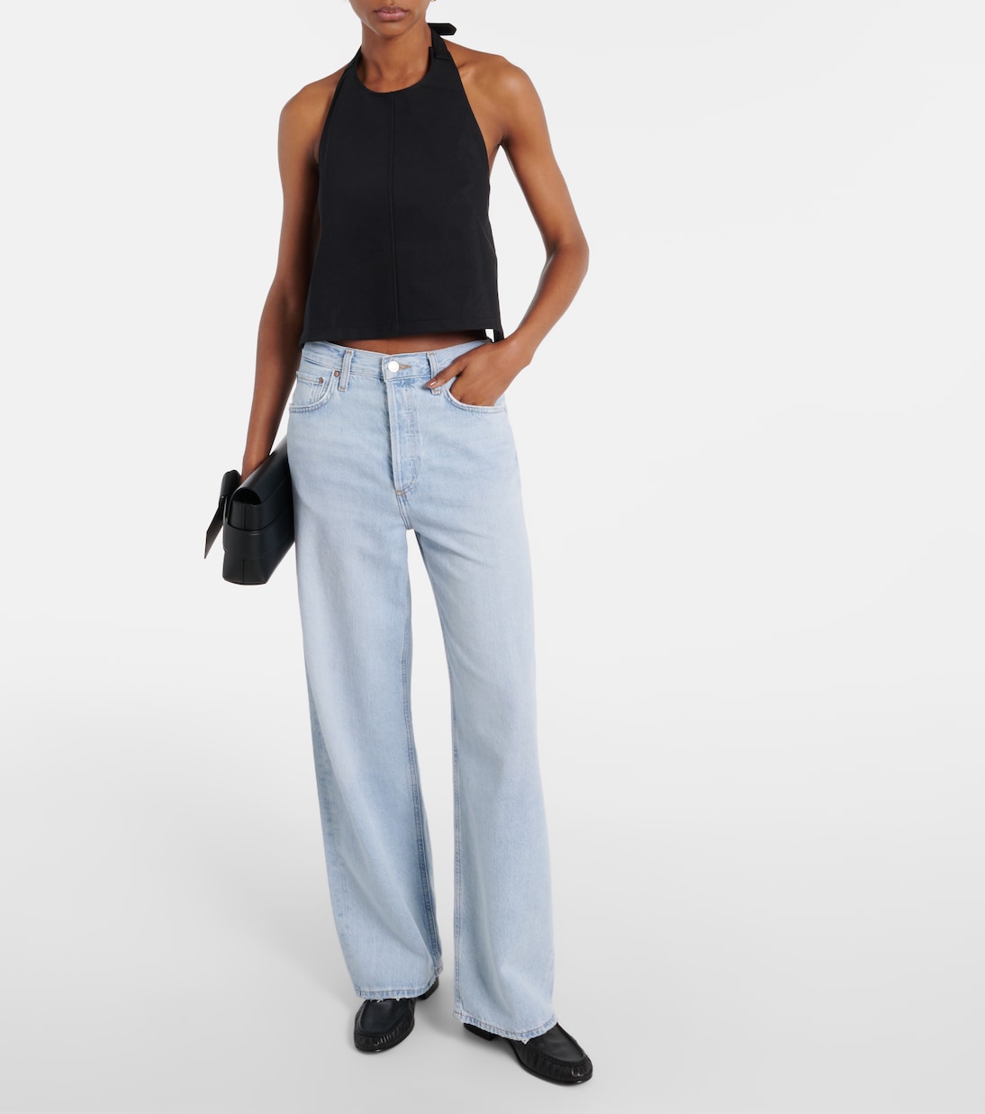 Top Drill in twill di misto cotone | Wardrobe.NYC