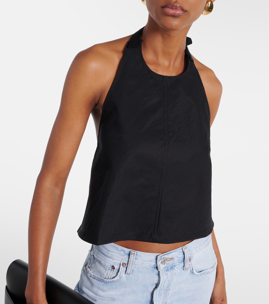Top Drill in twill di misto cotone | Wardrobe.NYC