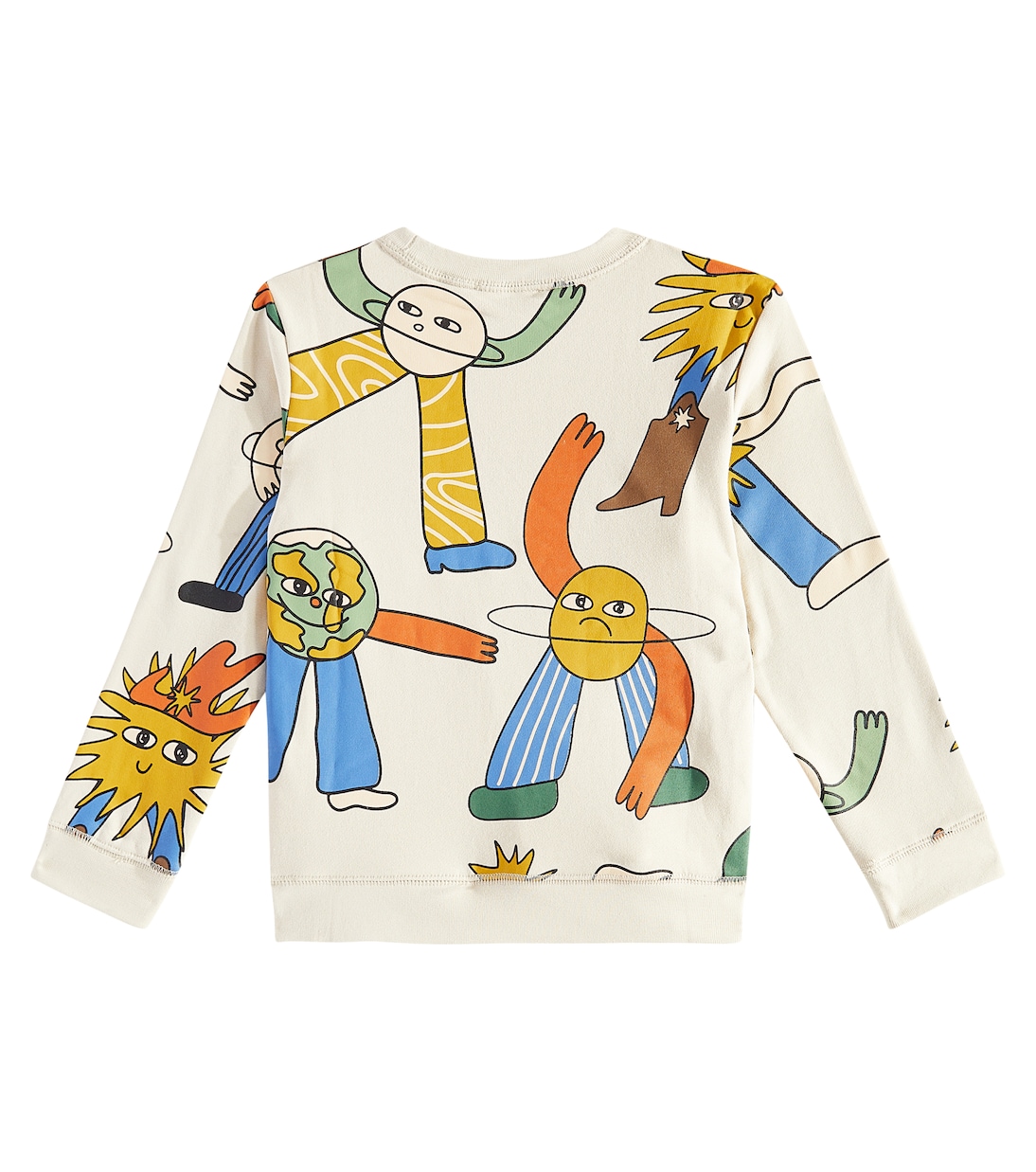 Felpa in jersey di cotone con stampa | Stella McCartney Kids