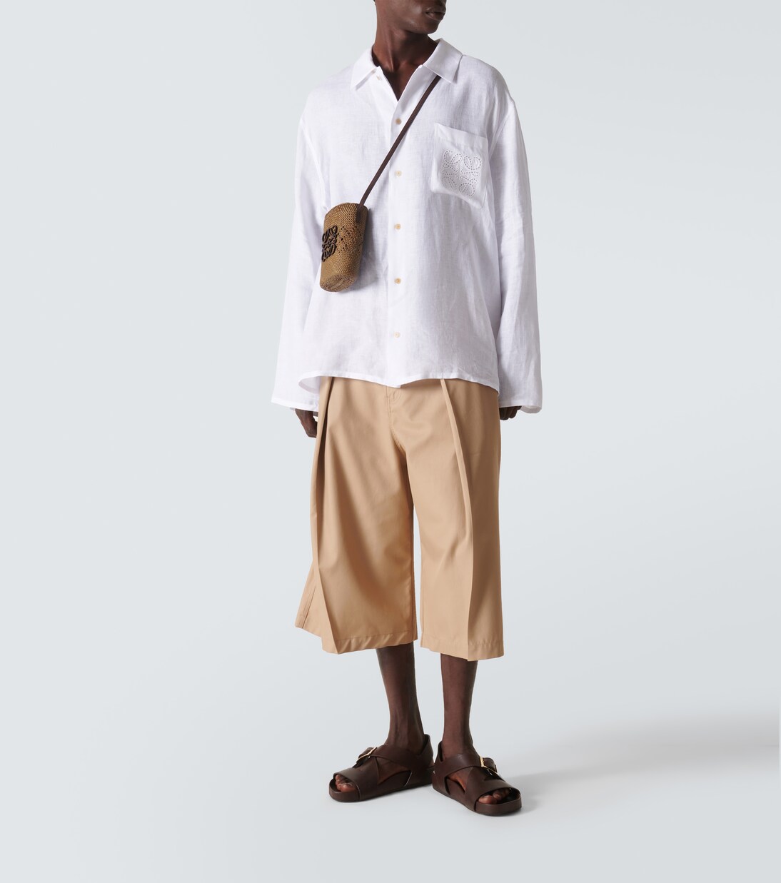 Paula's Ibiza - Camicia Anagram in lino | Loewe