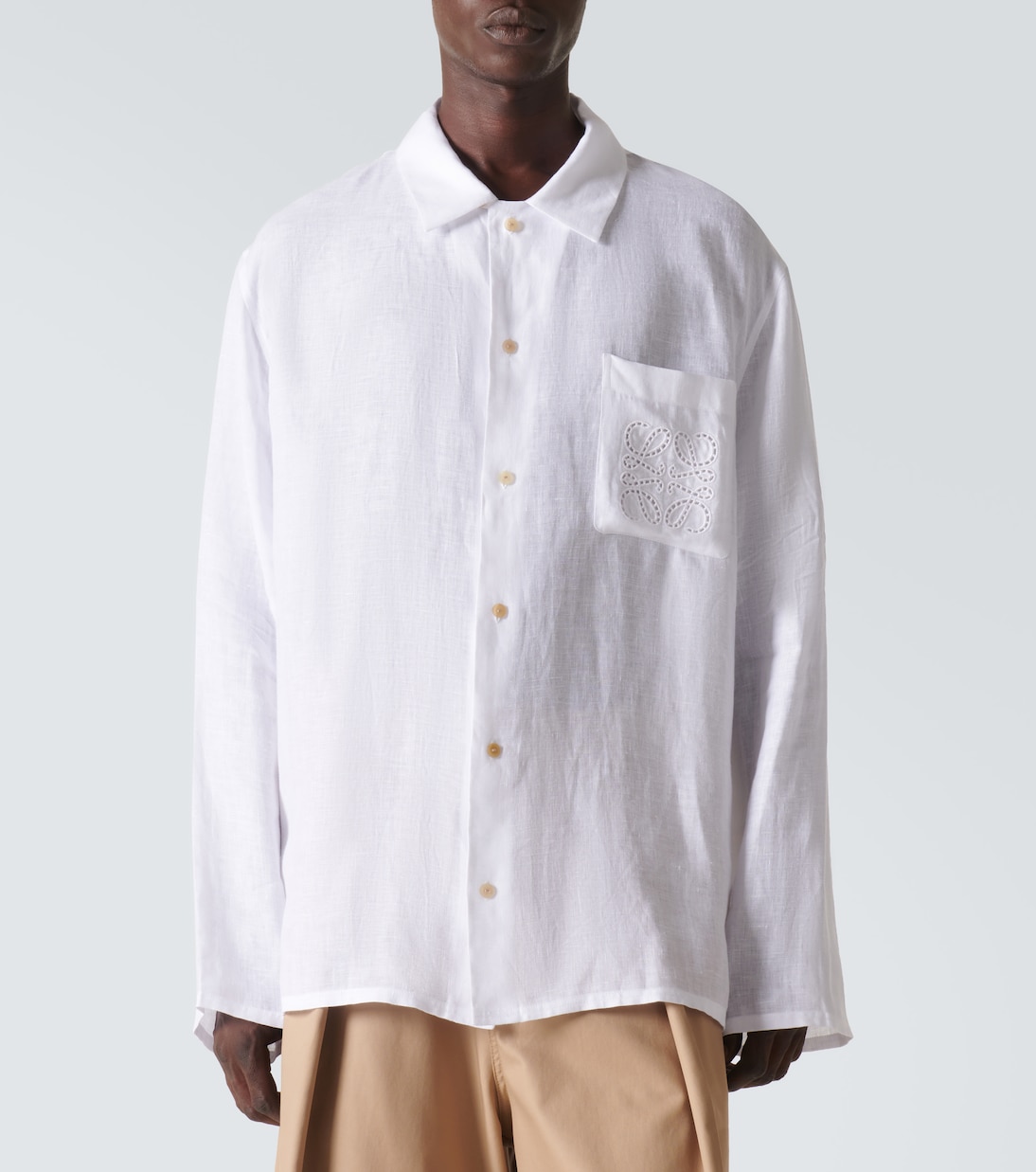 Paula's Ibiza - Camicia Anagram in lino | Loewe