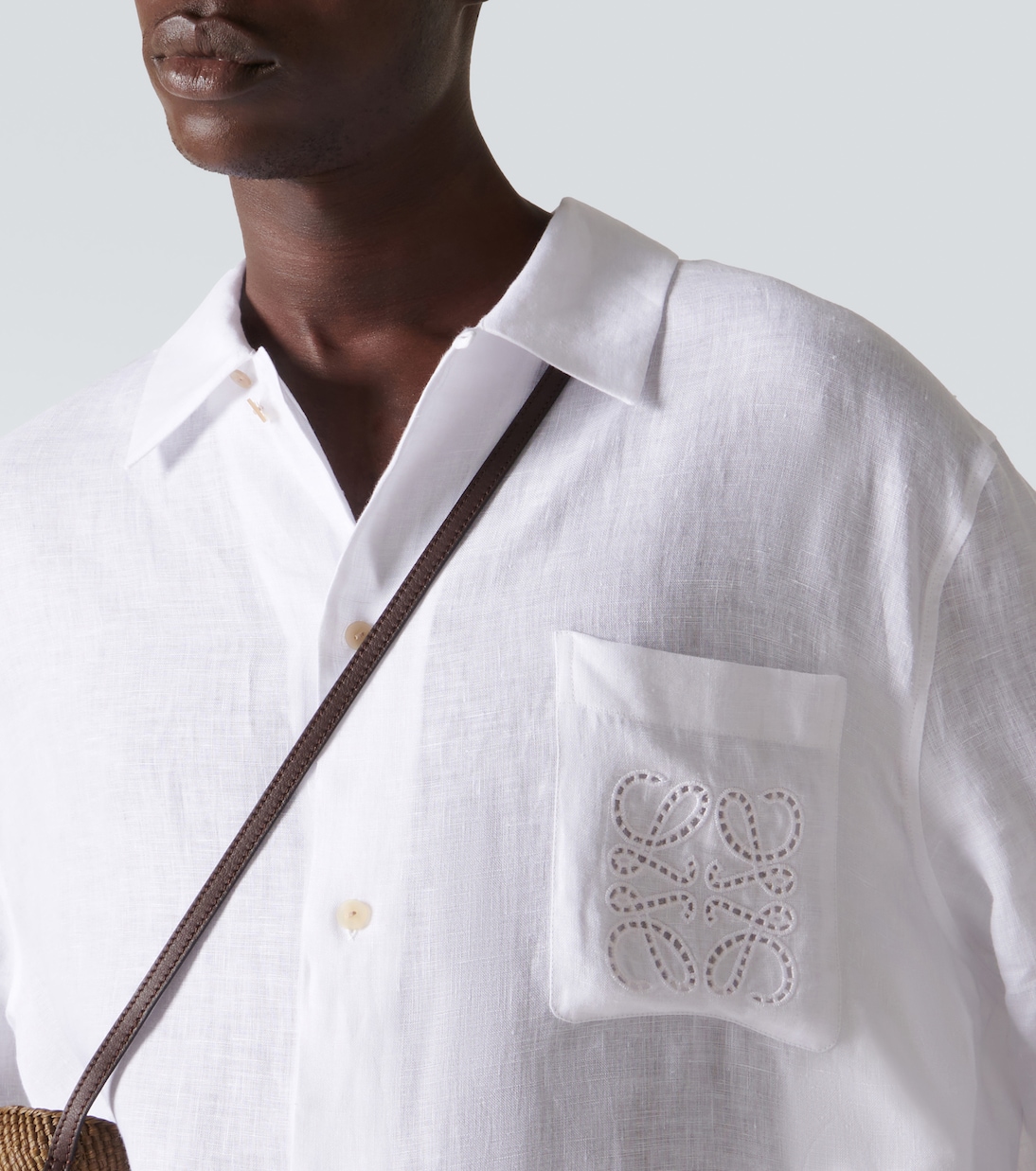 Paula's Ibiza - Camicia Anagram in lino | Loewe