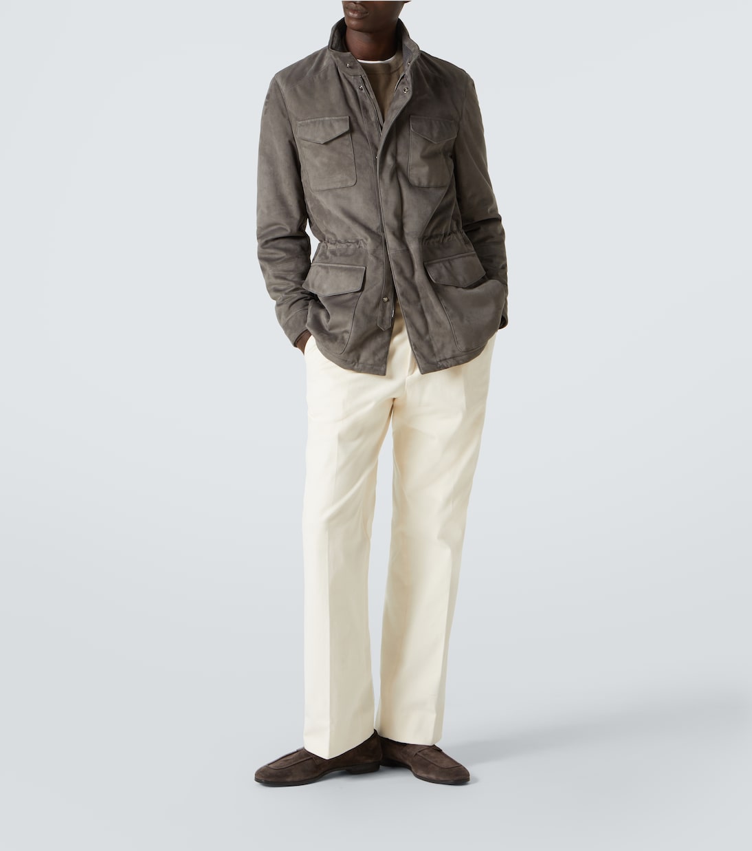 Suede field jacket | Thom Sweeney