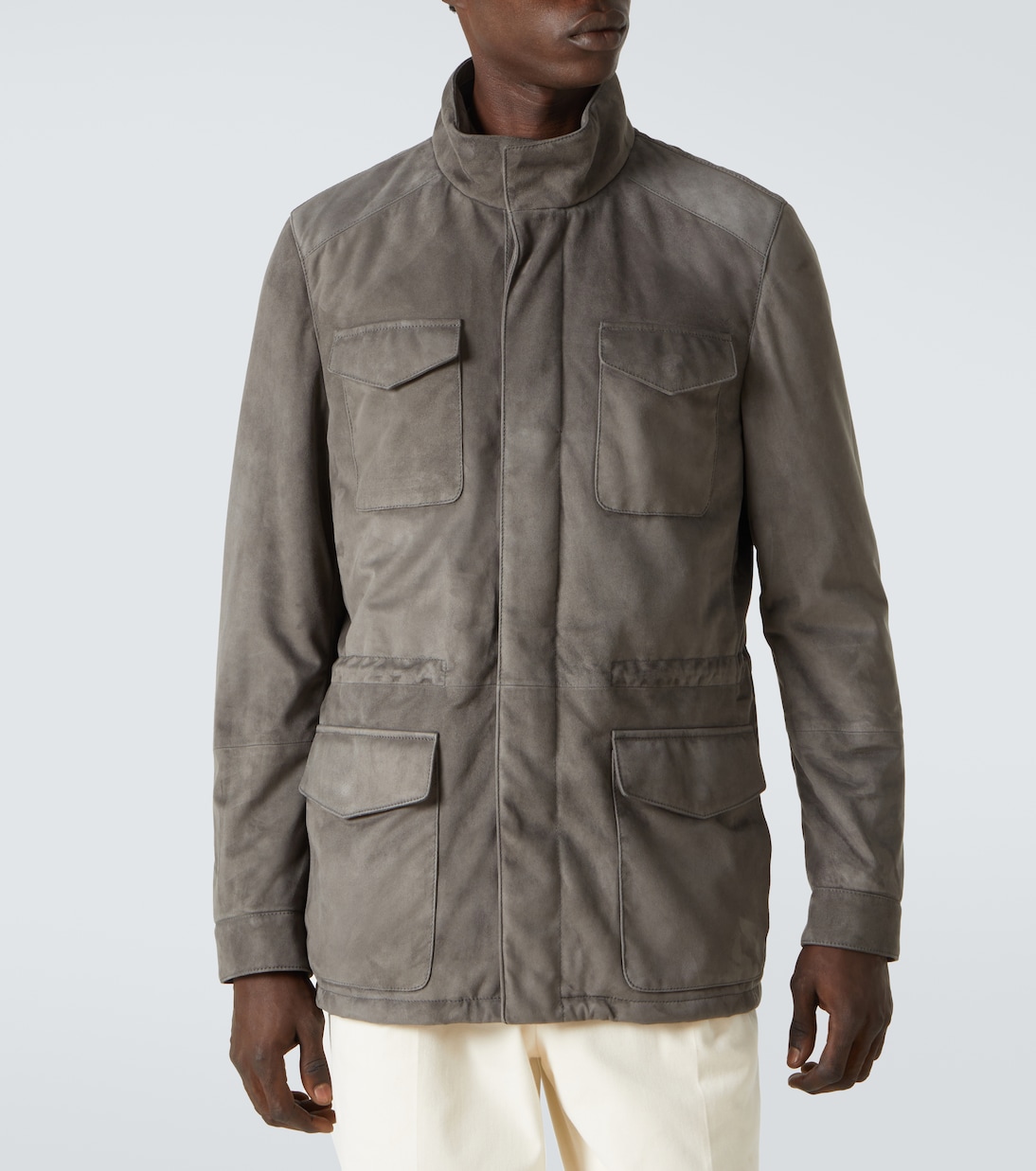 Suede field jacket | Thom Sweeney