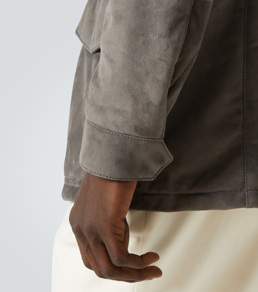 Suede field jacket | Thom Sweeney