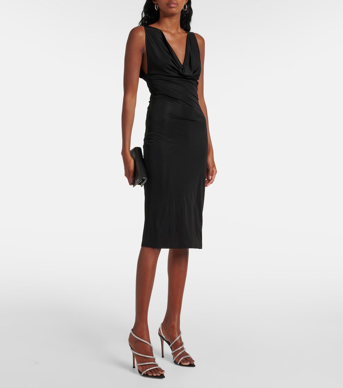 Sandali Crystal Ettie in pelle | Gianvito Rossi