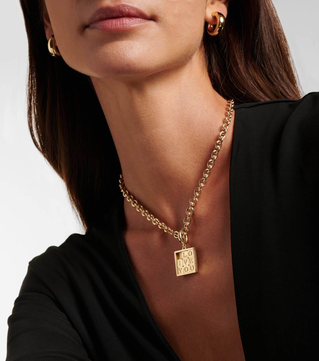 Collana pendente in oro 14kt Bruno Baby & Lee per giovani trendy