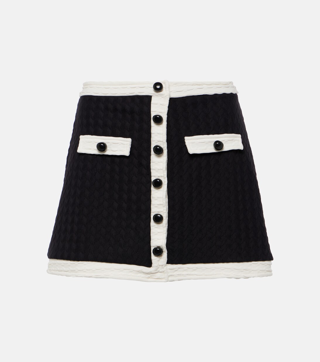 Minifalda en jacquard | Adriana Degreas