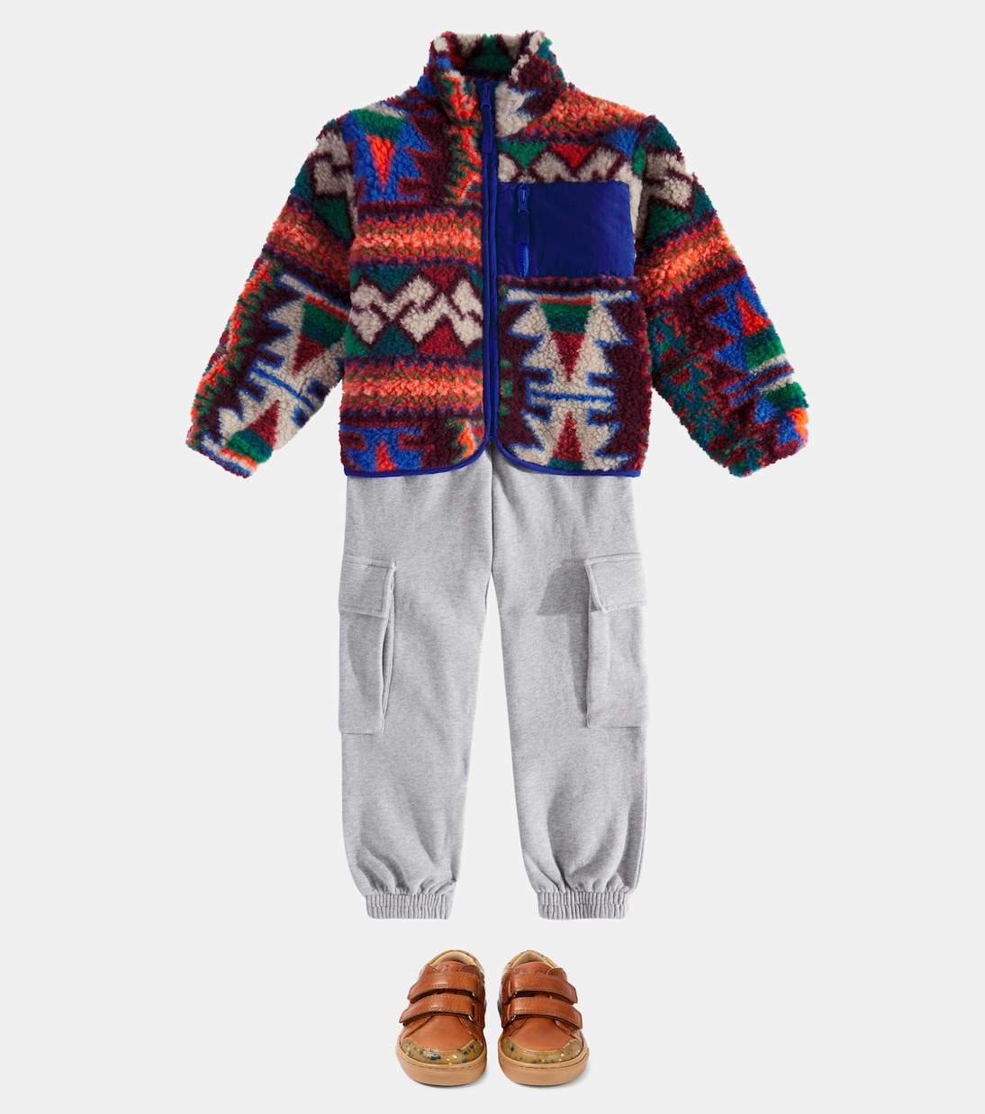 Jogginghose Apolo aus Baumwoll-Fleece | The New Society