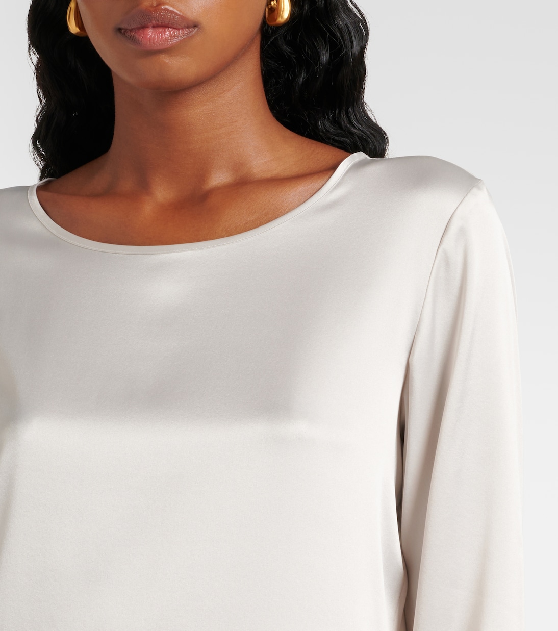 Top in raso di misto seta | Max Mara