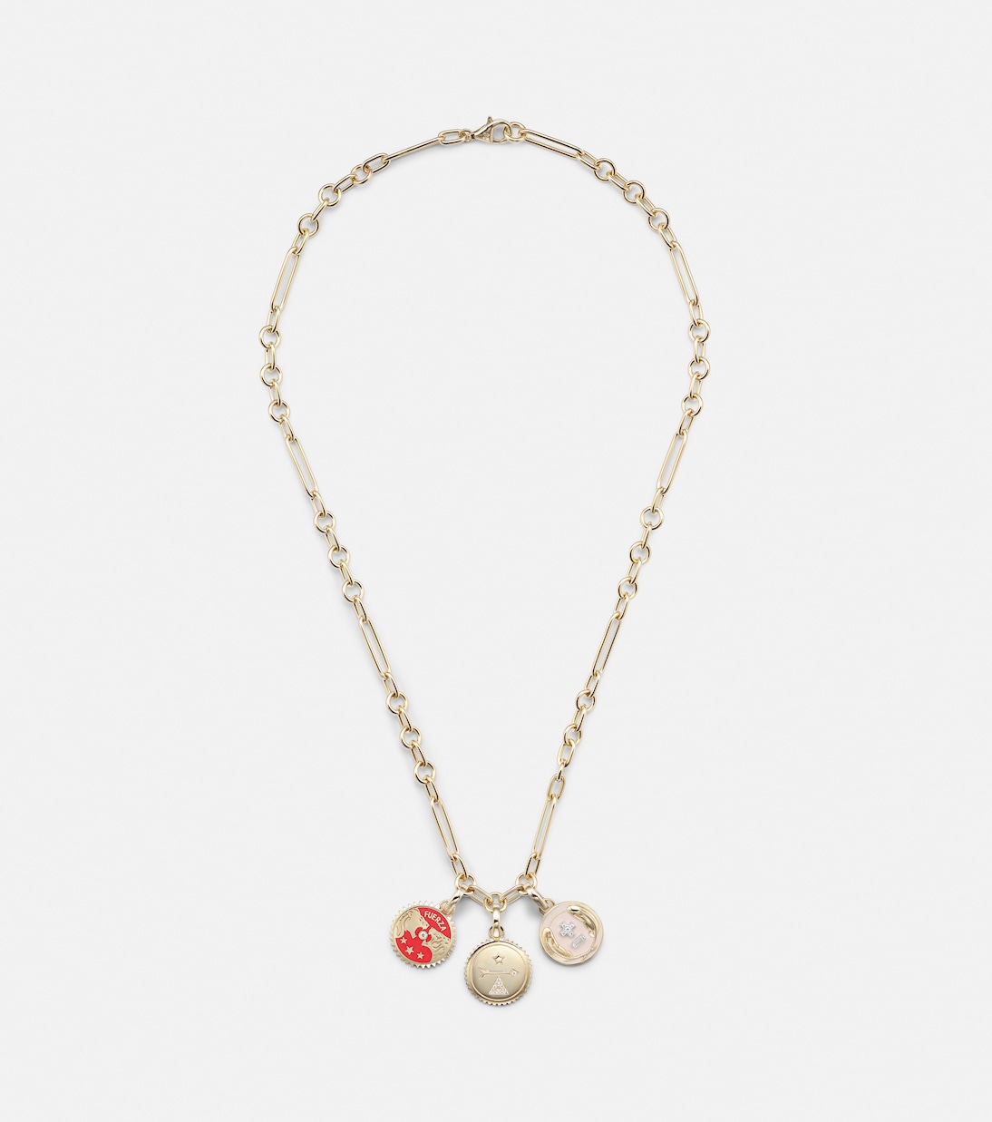 Collana FOUNDRAE in oro 18kt con diamanti: Sogno, Vitalità e Forza per Giovani Stilisti