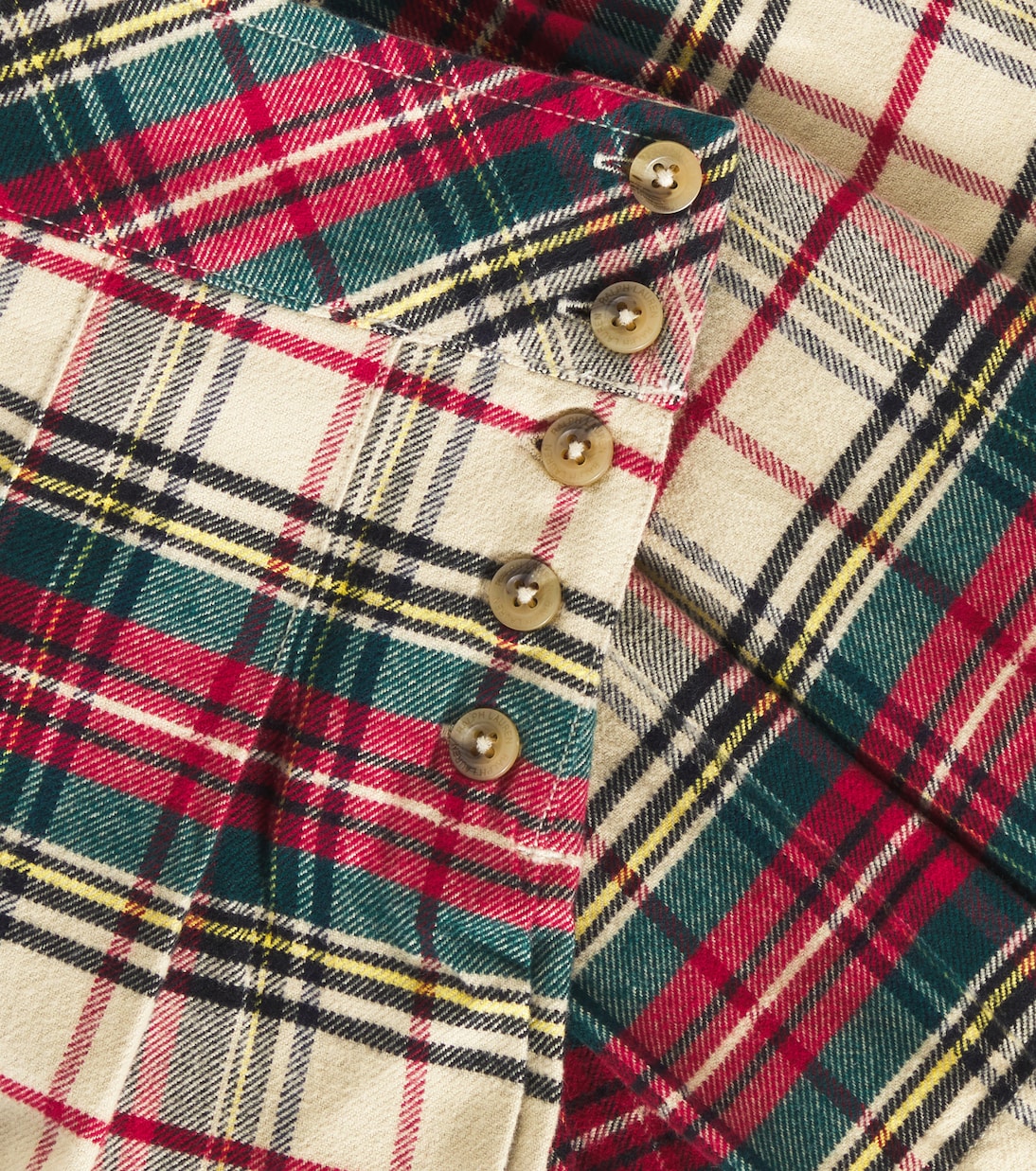 Jupe en coton à carreaux | Polo Ralph Lauren Kids
