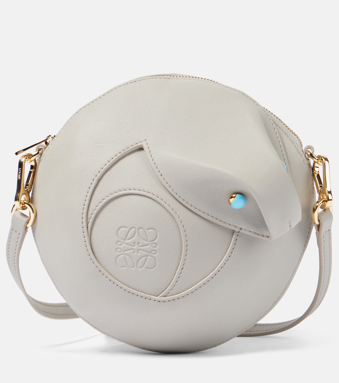 Schultertasche Snake aus Leder | Loewe