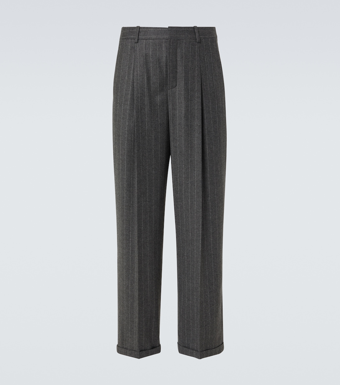Pinstripe wool and cashmere suit pants | Saint Laurent