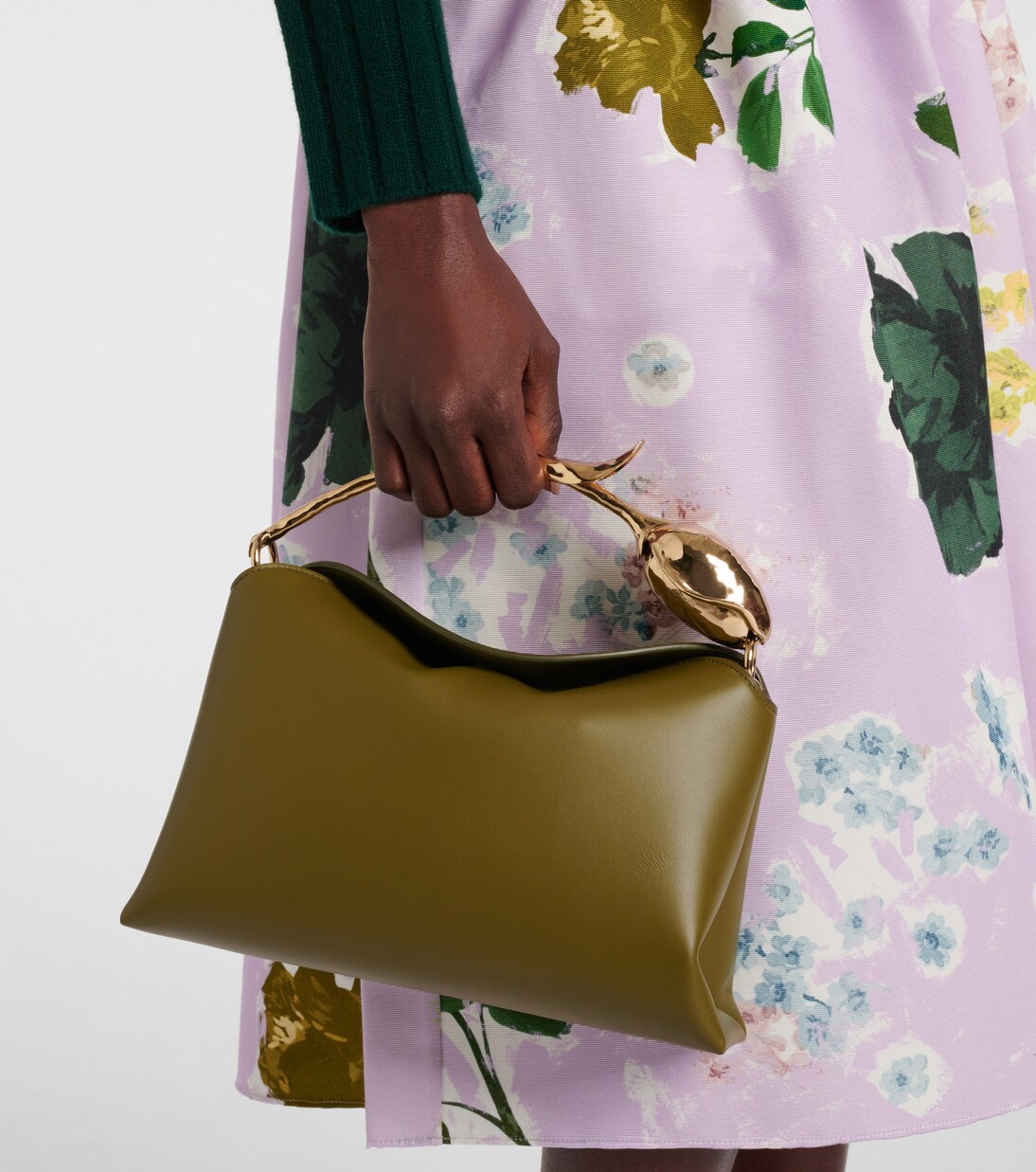 Cabas Bloom Medium en cuir | Erdem