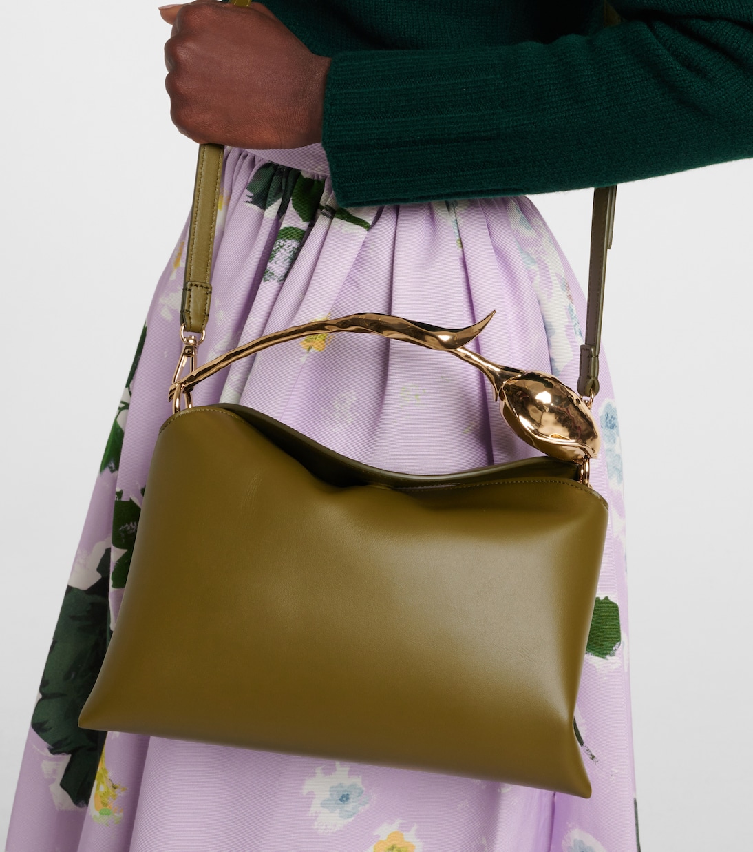 Cabas Bloom Medium en cuir | Erdem