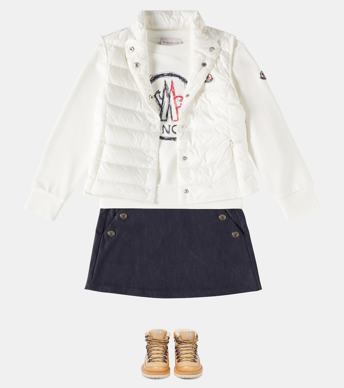 Daunenweste Liane | Moncler Enfant