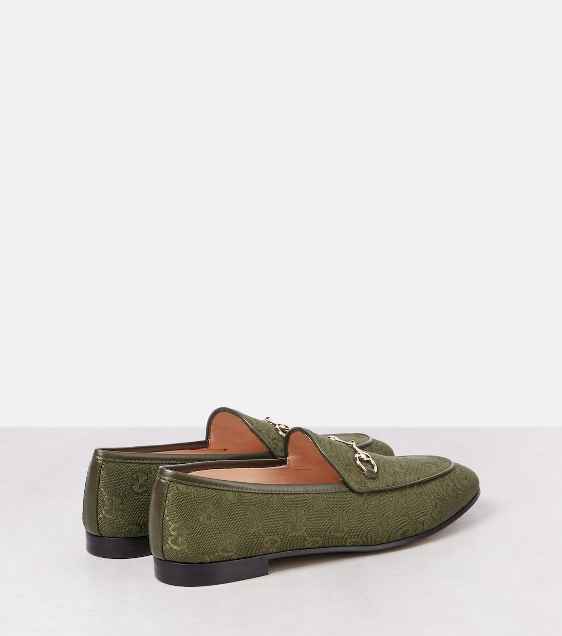 Mocassini Gucci Jordaan in canvas GG | Gucci