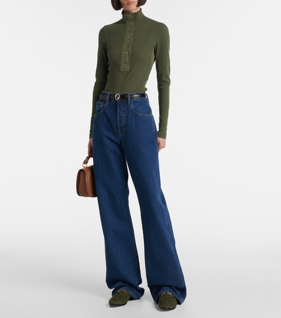 Mocassini Gucci Jordaan in canvas GG | Gucci