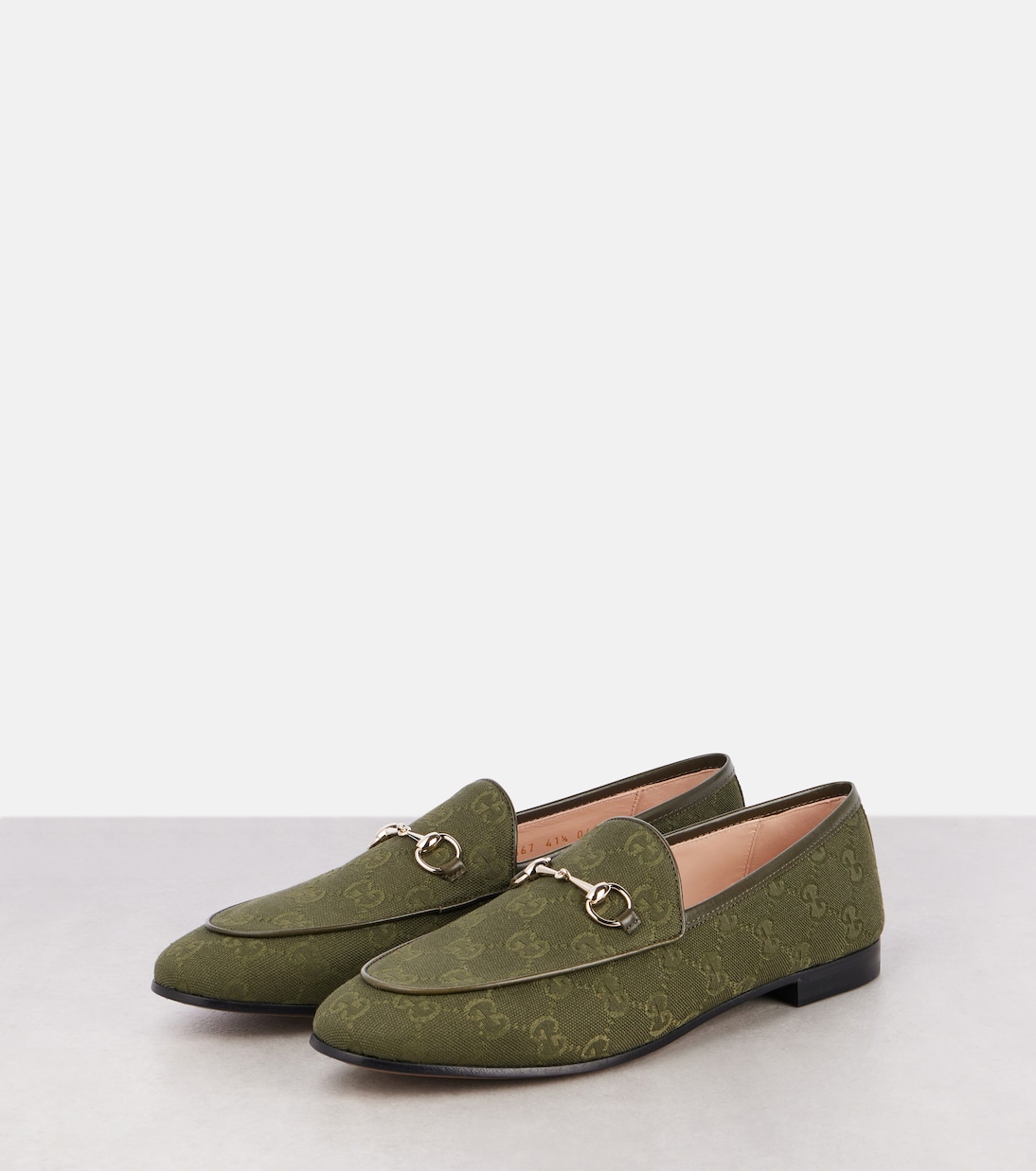 Mocassini Gucci Jordaan in canvas GG | Gucci