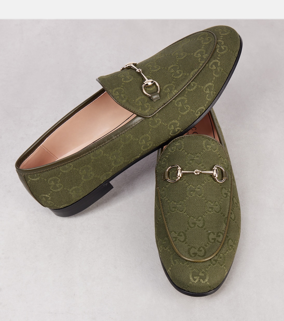 Mocassini Gucci Jordaan in canvas GG | Gucci
