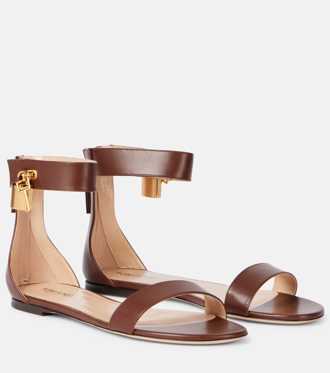 Sandalen Padlock aus Leder | Tom Ford