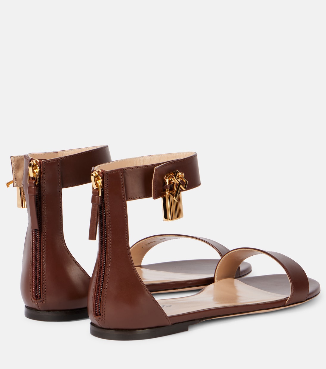 Sandalen Padlock aus Leder | Tom Ford