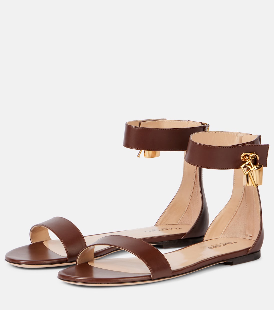 Sandalen Padlock aus Leder | Tom Ford