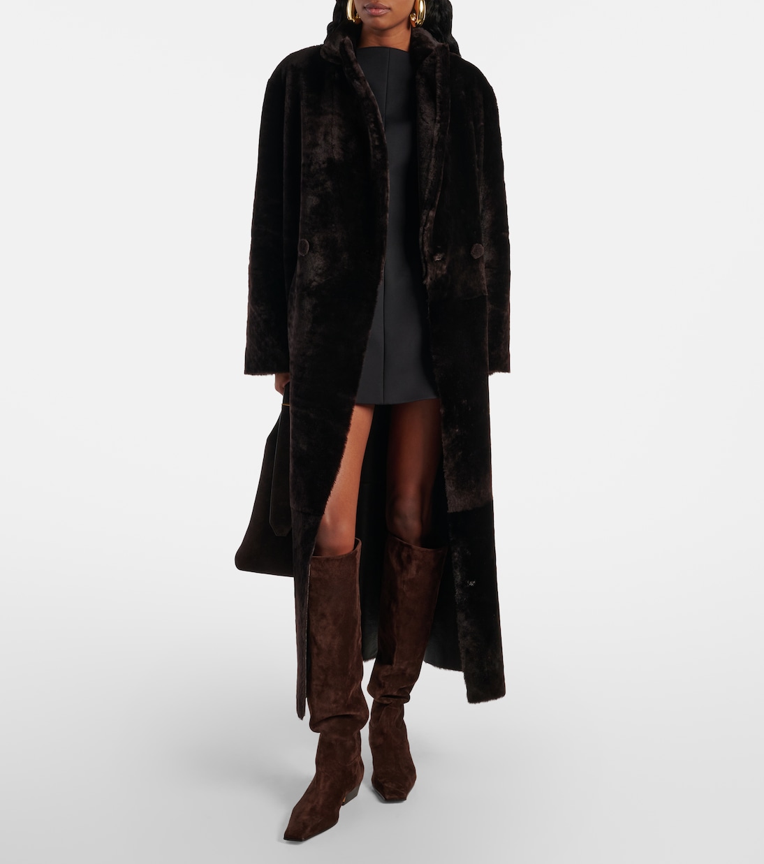 Cappotto Samara in shearling | Nour Hammour